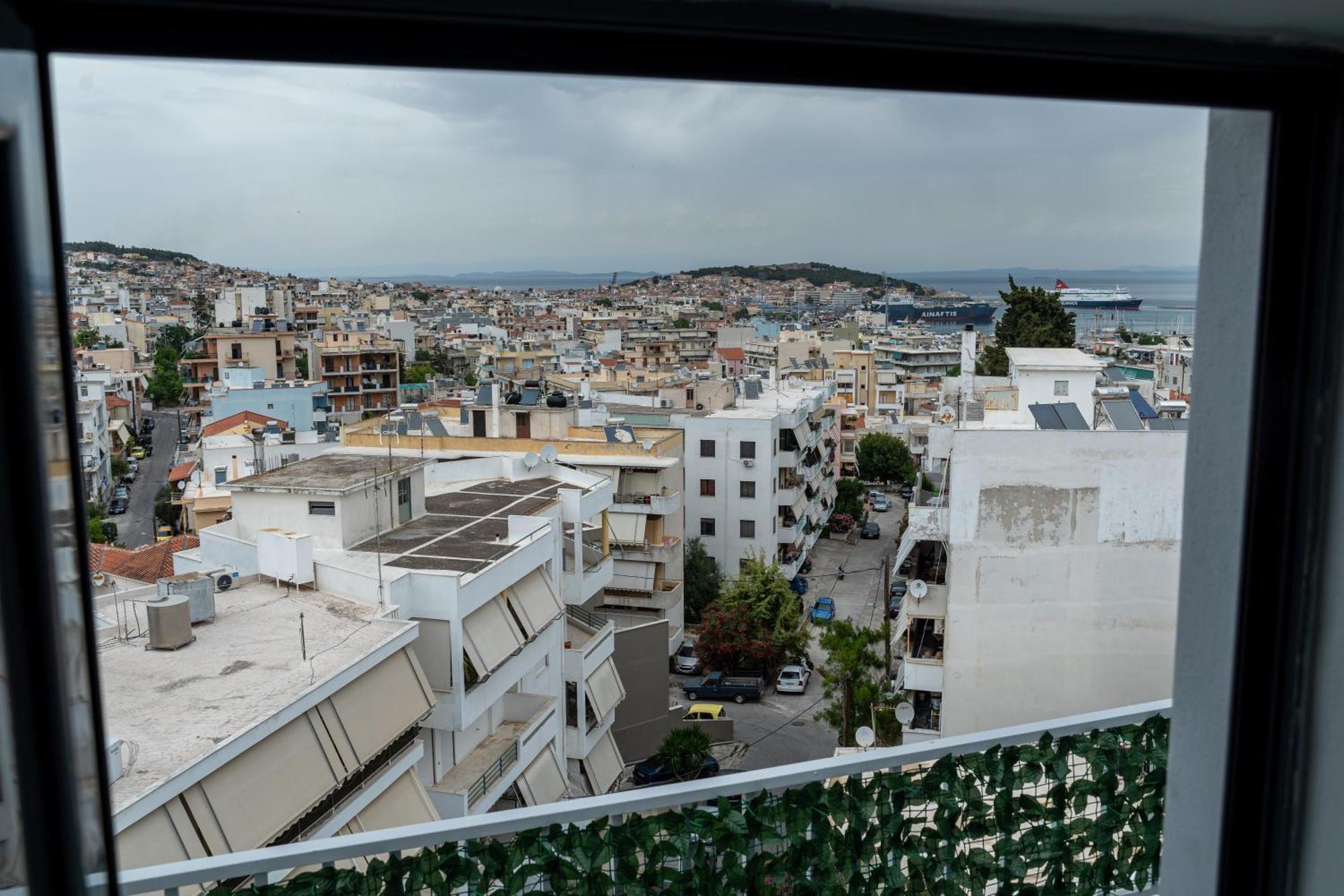 Loft Life Studio, With 360 View Of Mytilene Apartman Kültér fotó